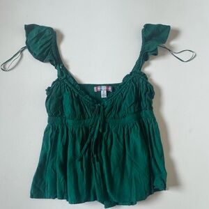 Green Women's Top